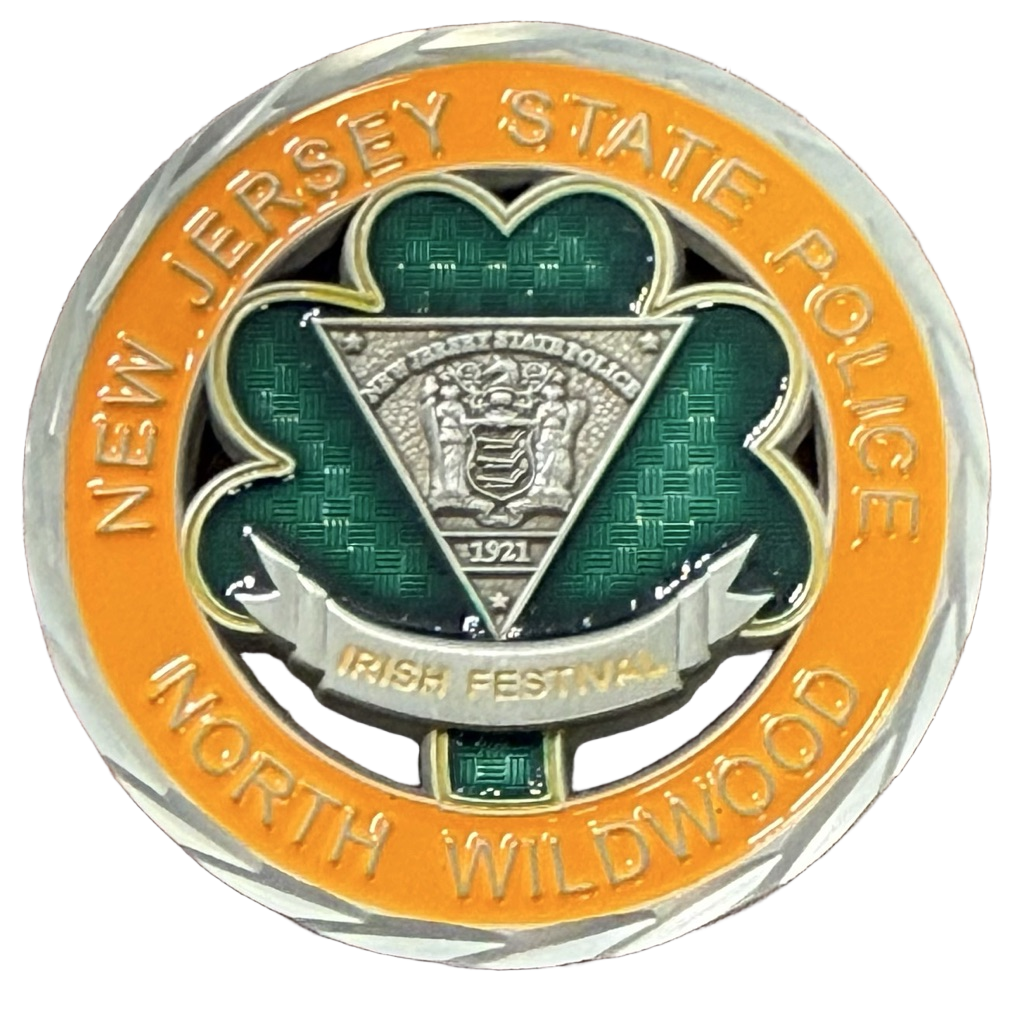 New Jersey State Police North Wildwood Irish Festival — front