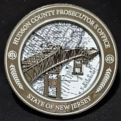 Hudson County Prosecutor's Office Homicide Squad Challenge Coin