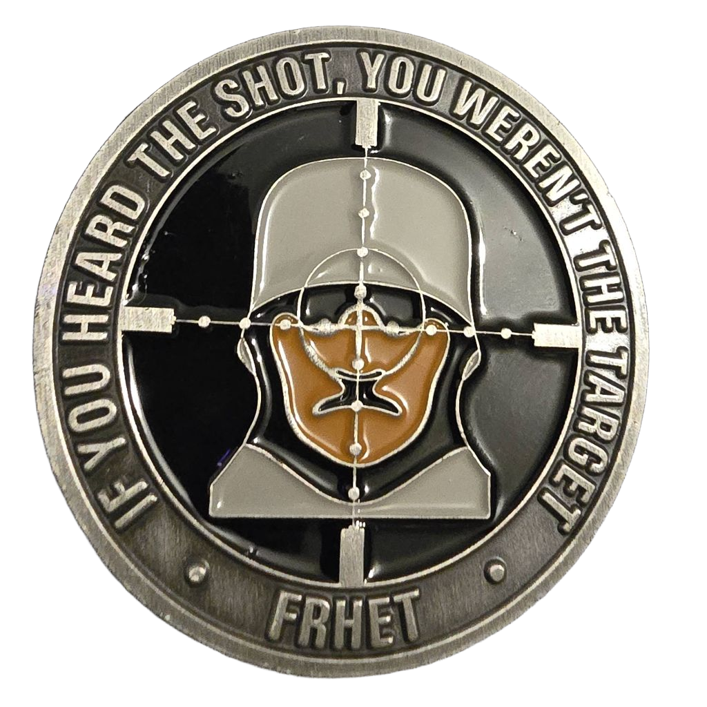 Metropolitan Police Rifle Challenge Coin — back