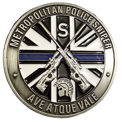 Metropolitan Police Rifle Challenge Coin