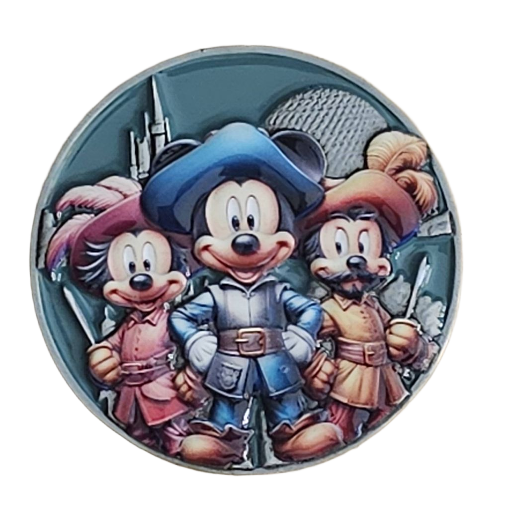 Walt Disney World Security Three Musketeers — back