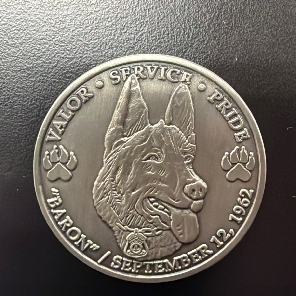 EOW K9 baron — front