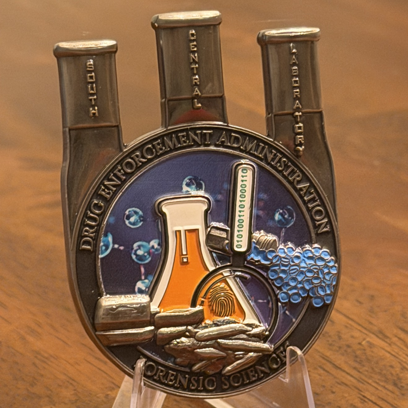 DEA Forensic Science Labratory — back