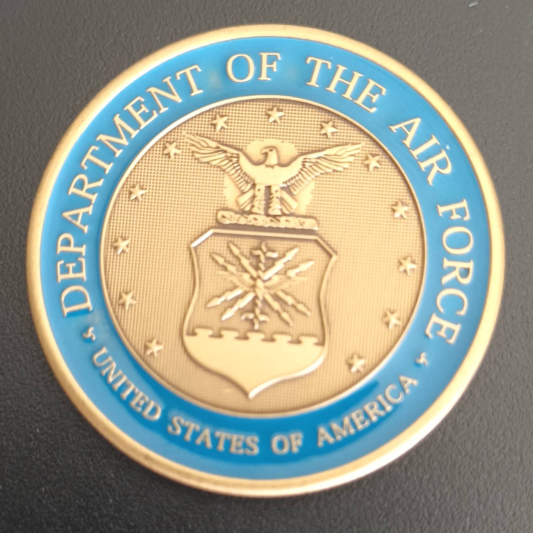 Raytheon USA Great Seal — back
