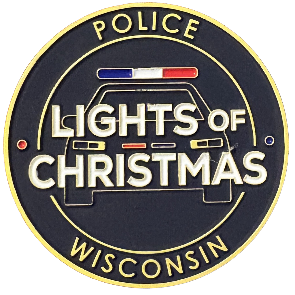 Police Lights Of Christmas — back