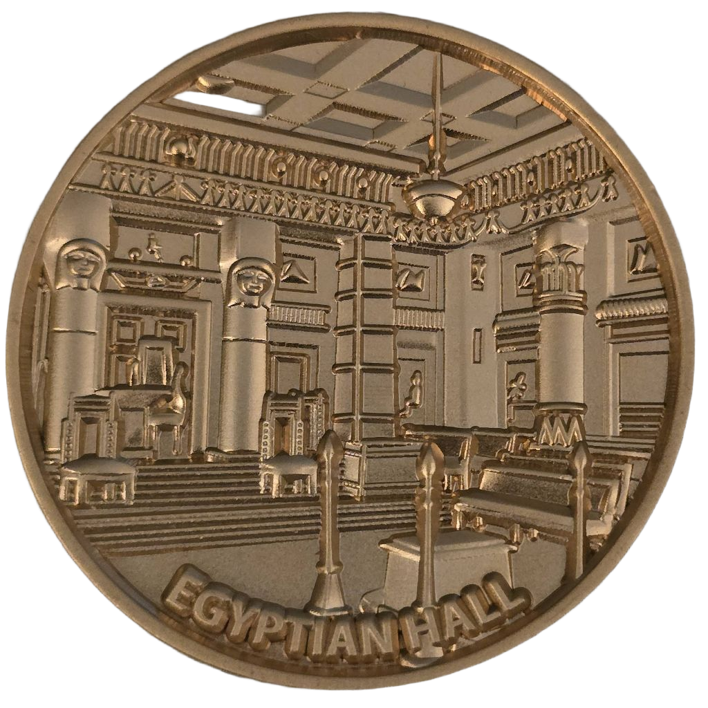 Thomas R. Patton Lodge No. 659 Centennial Challenge Coin — back