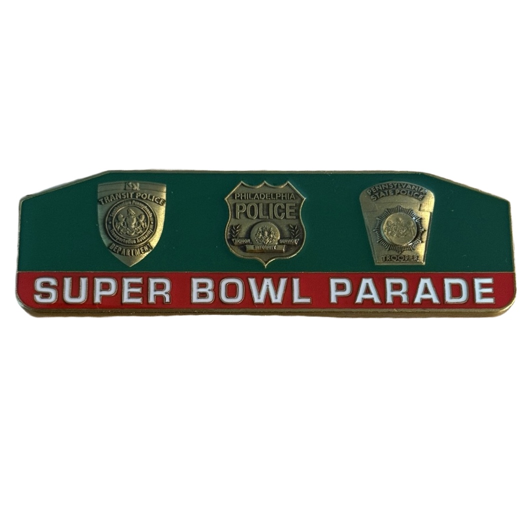 Philadelphia Eagles Super Bowl Parade Challenge Coin — back