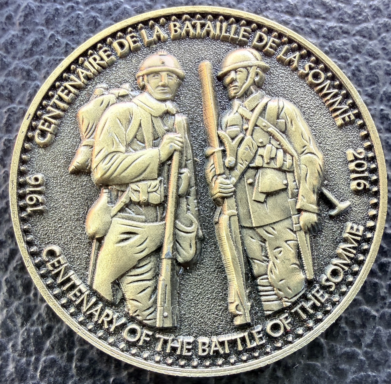 Centennial of the Battle of the Somme — front