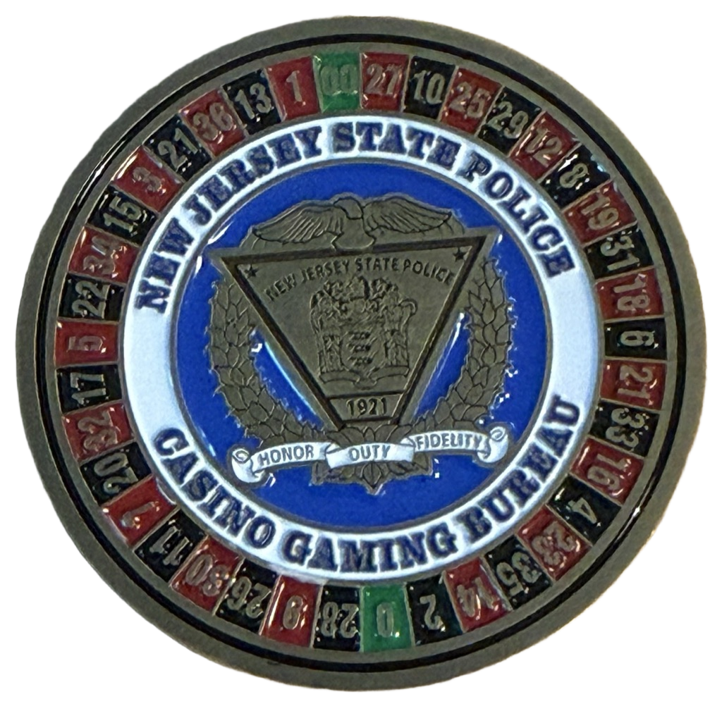 New Jersey State Police Investigations Branch - Casino Gaming Bureau — back