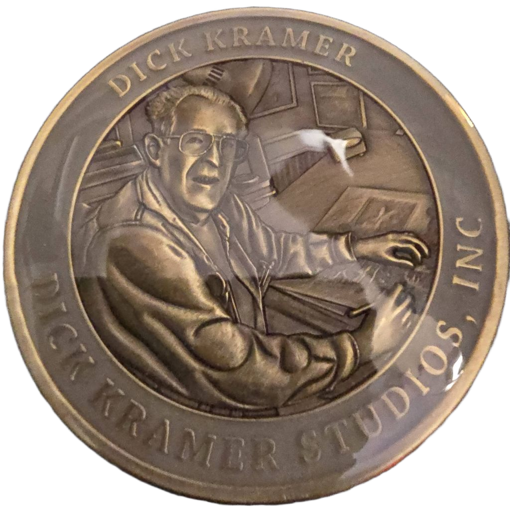 Dick Kramer coin 14in a series of 15 The Breacher — back