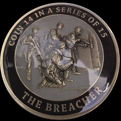 Dick Kramer coin 14in a series of 15 The Breacher