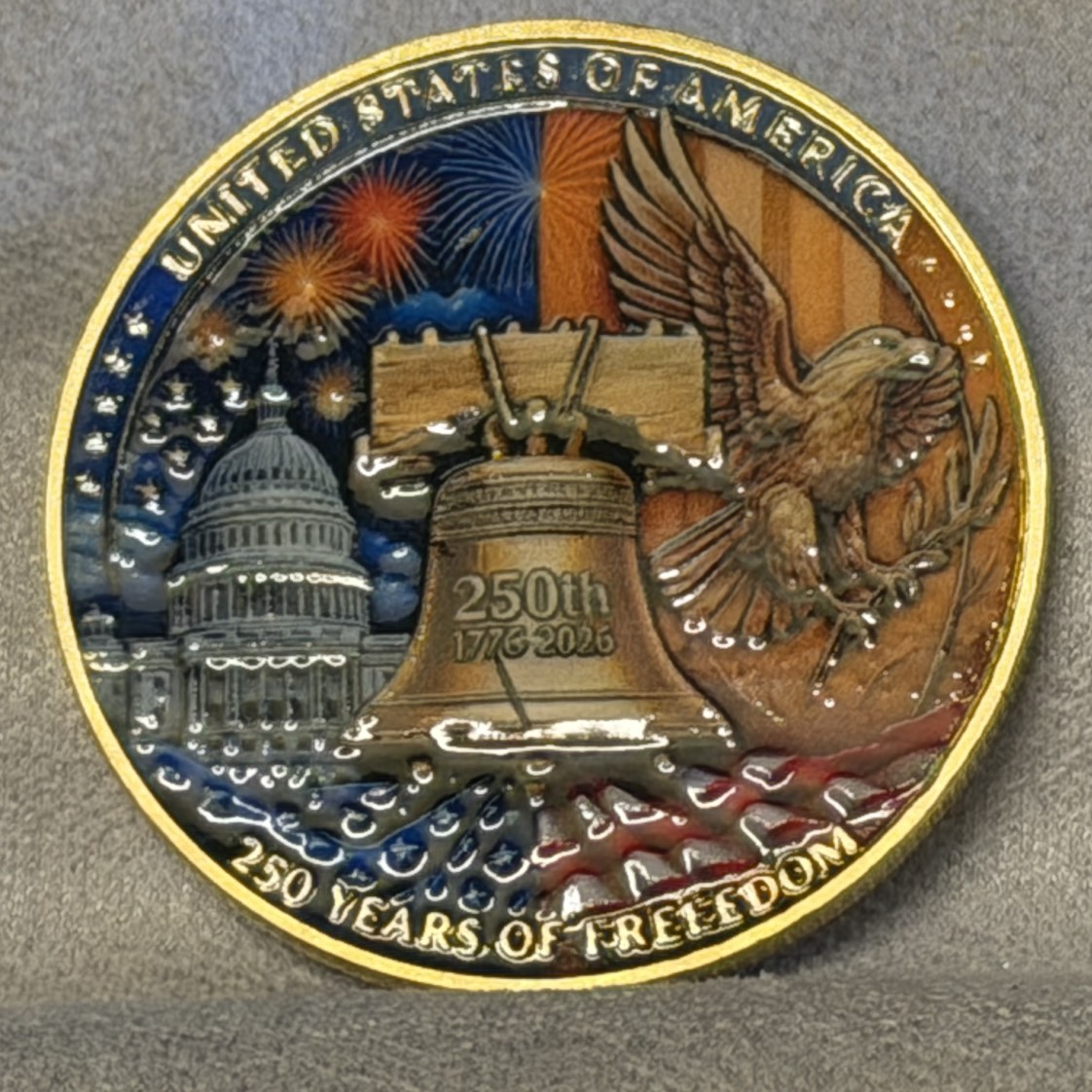 250th USA — back