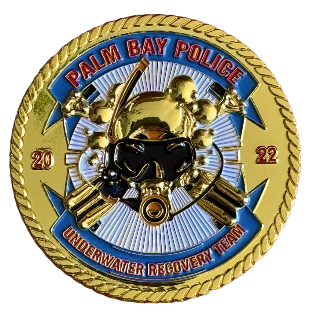 Palm Bay Police - Underwater Recovery Team (Florida) — back