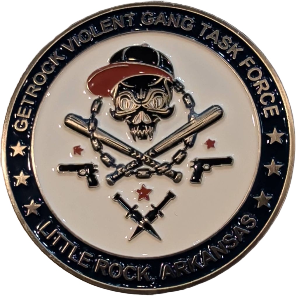 Arkansas Getrock Violent Gang Task Force — back