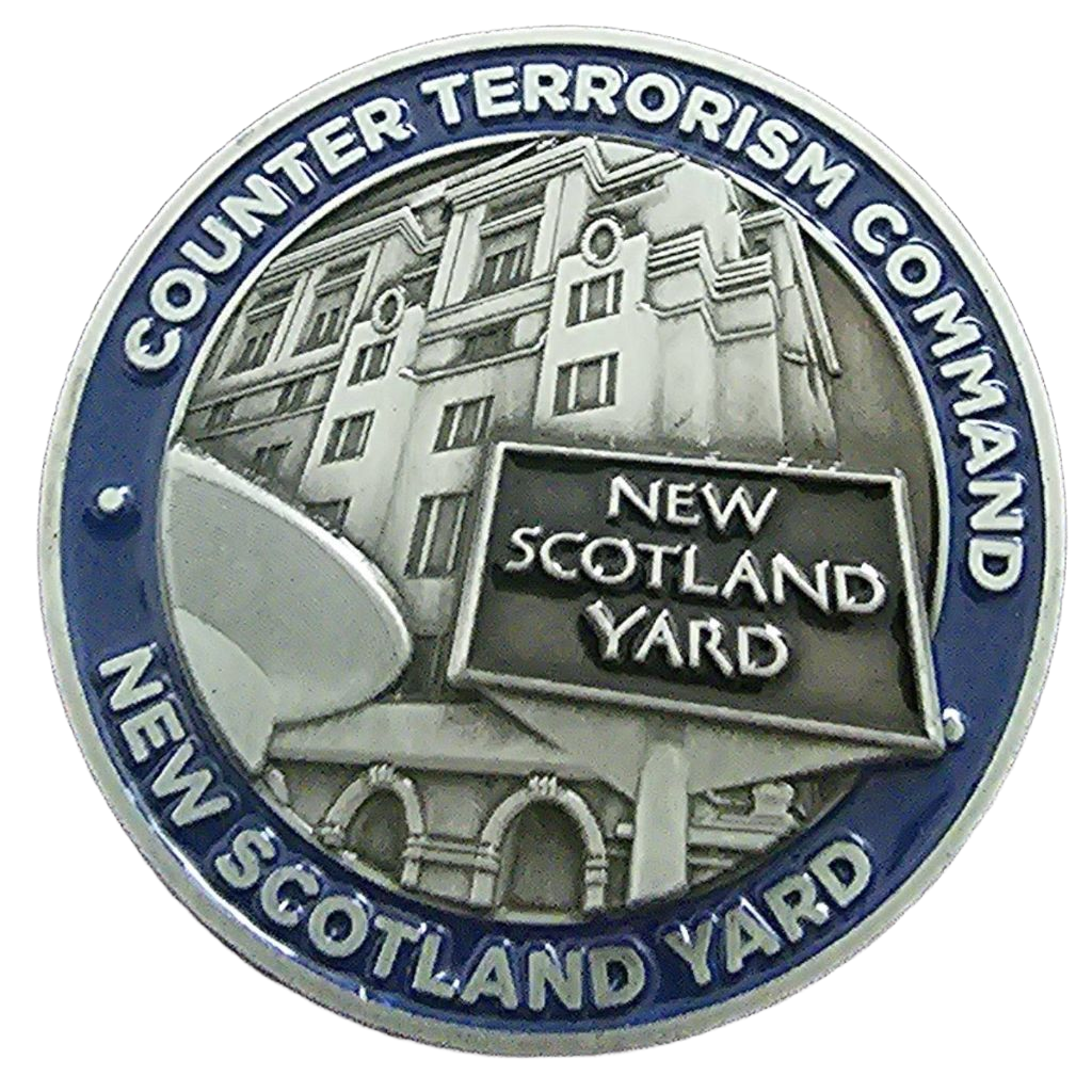 International Operations and Counter Terrorism Command Challenge Coin — back