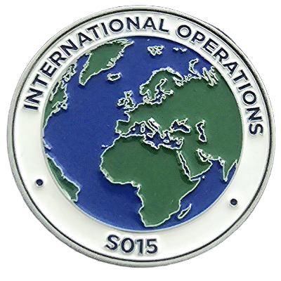 International Operations and Counter Terrorism Command Challenge Coin
