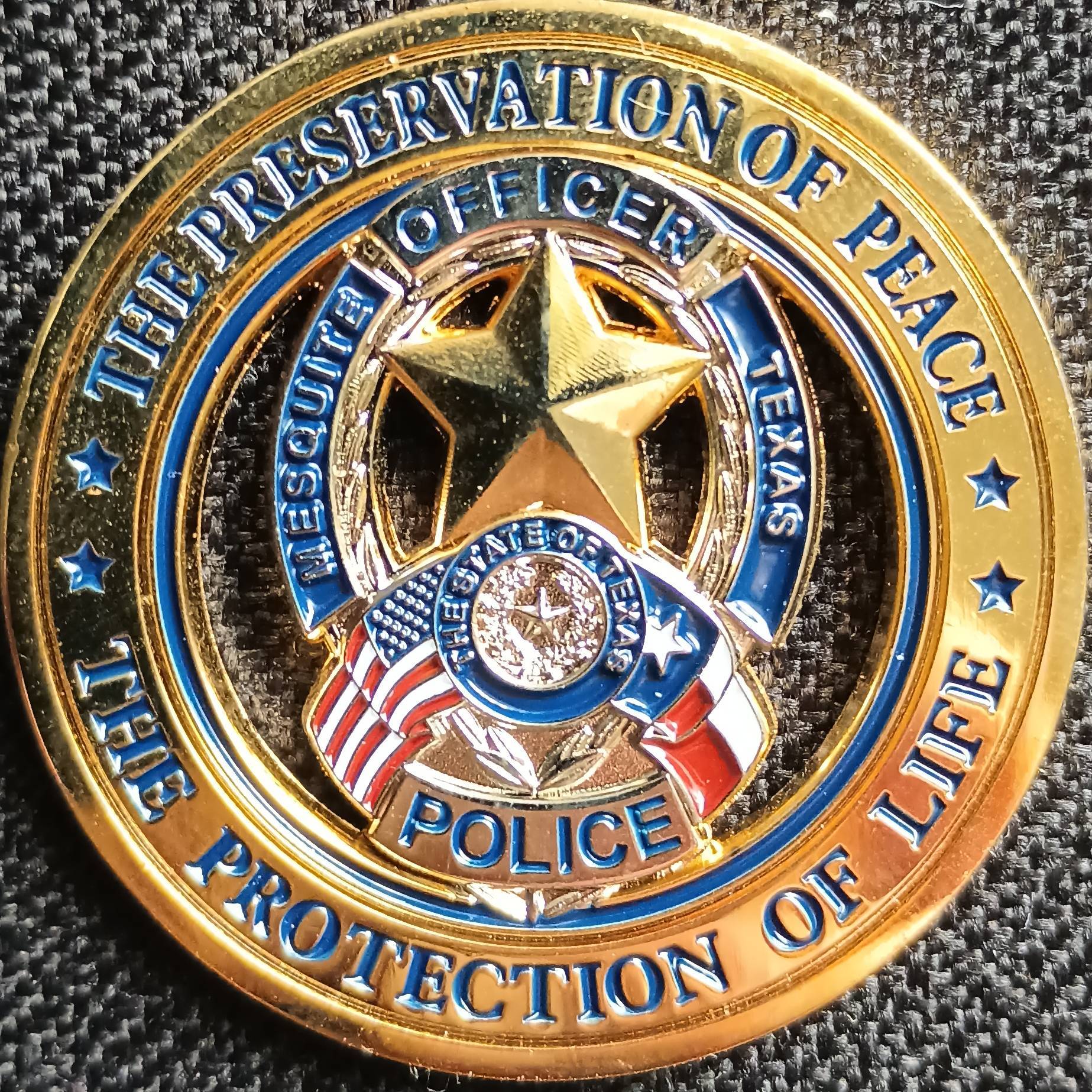 Mesquite Police Department — back