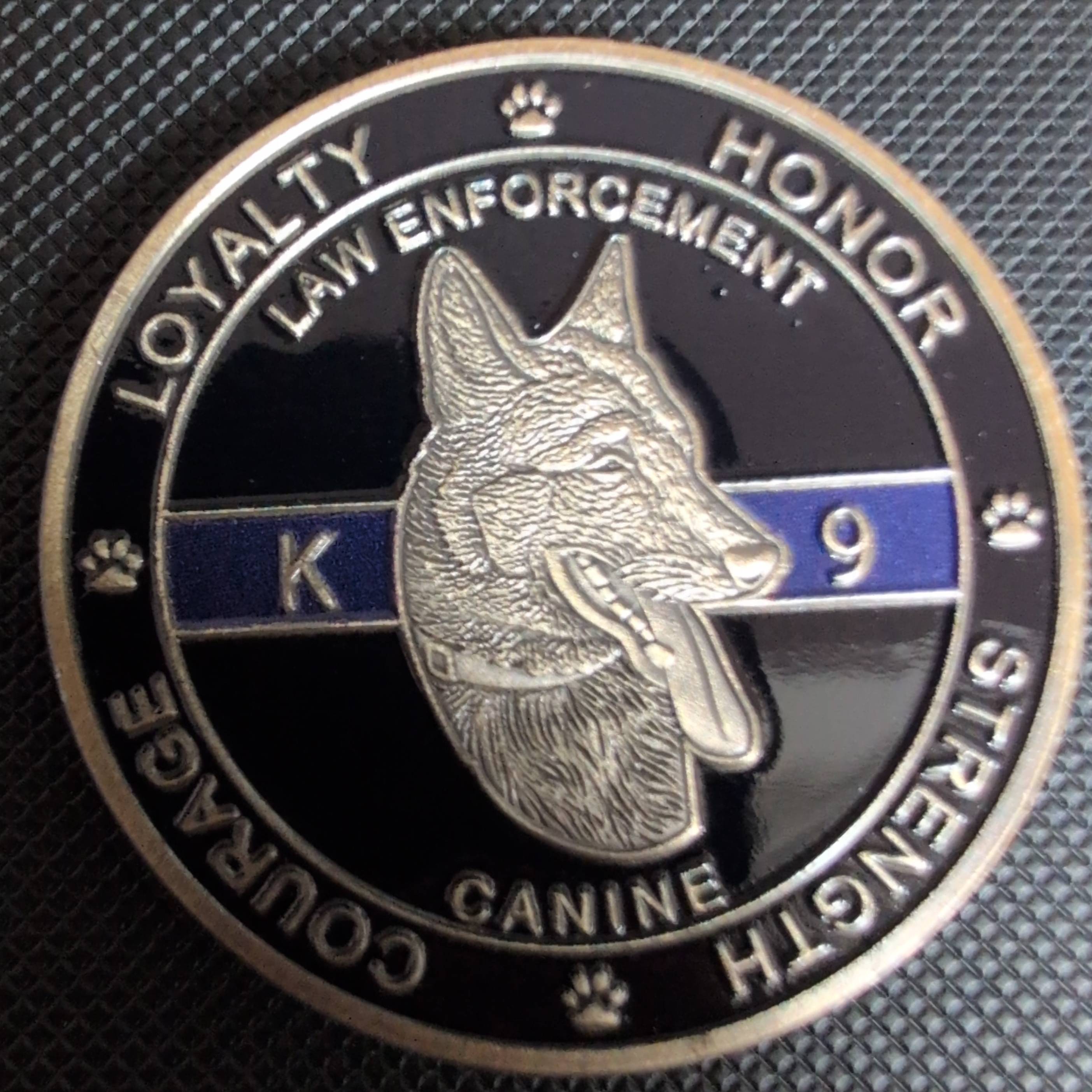 Law Enforcement K-9 "Guardians of the Night" — back