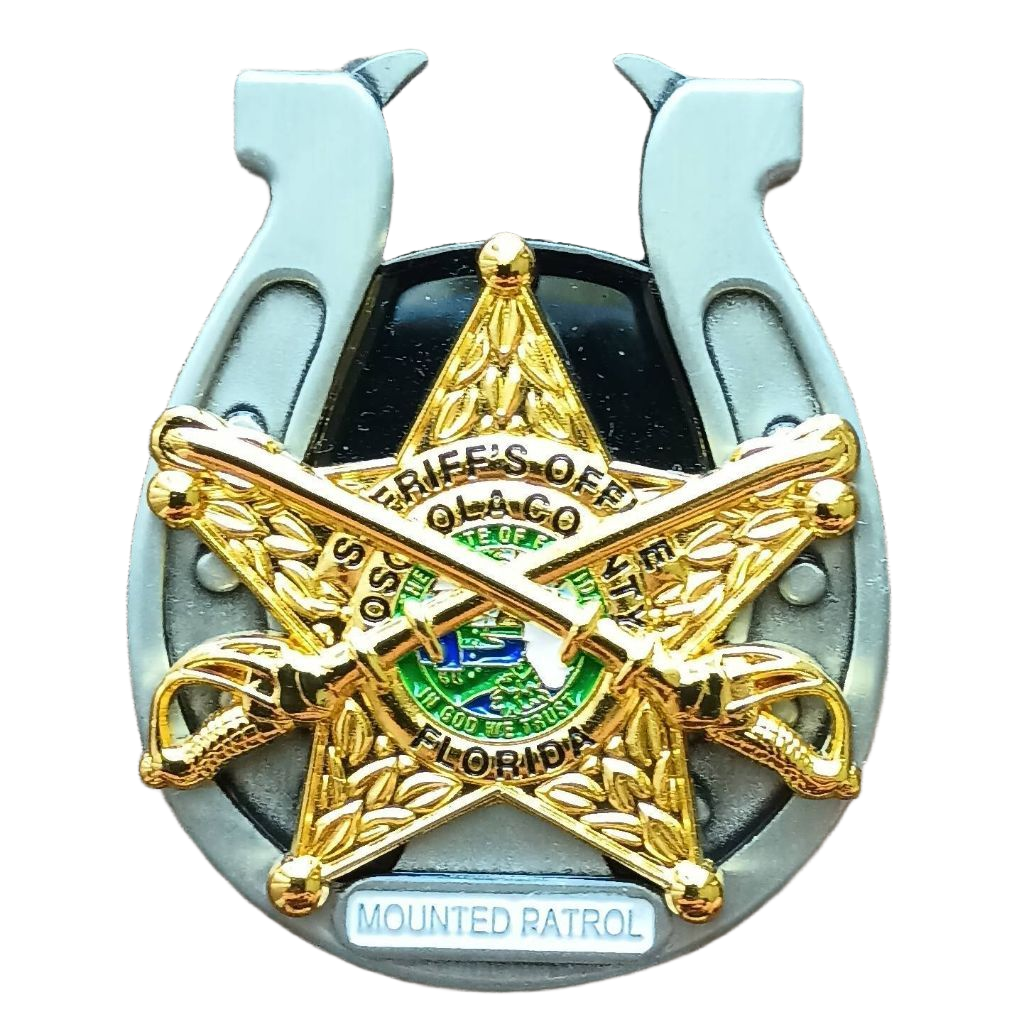 Osceola County Sheriff's Office Mounted Unit — front