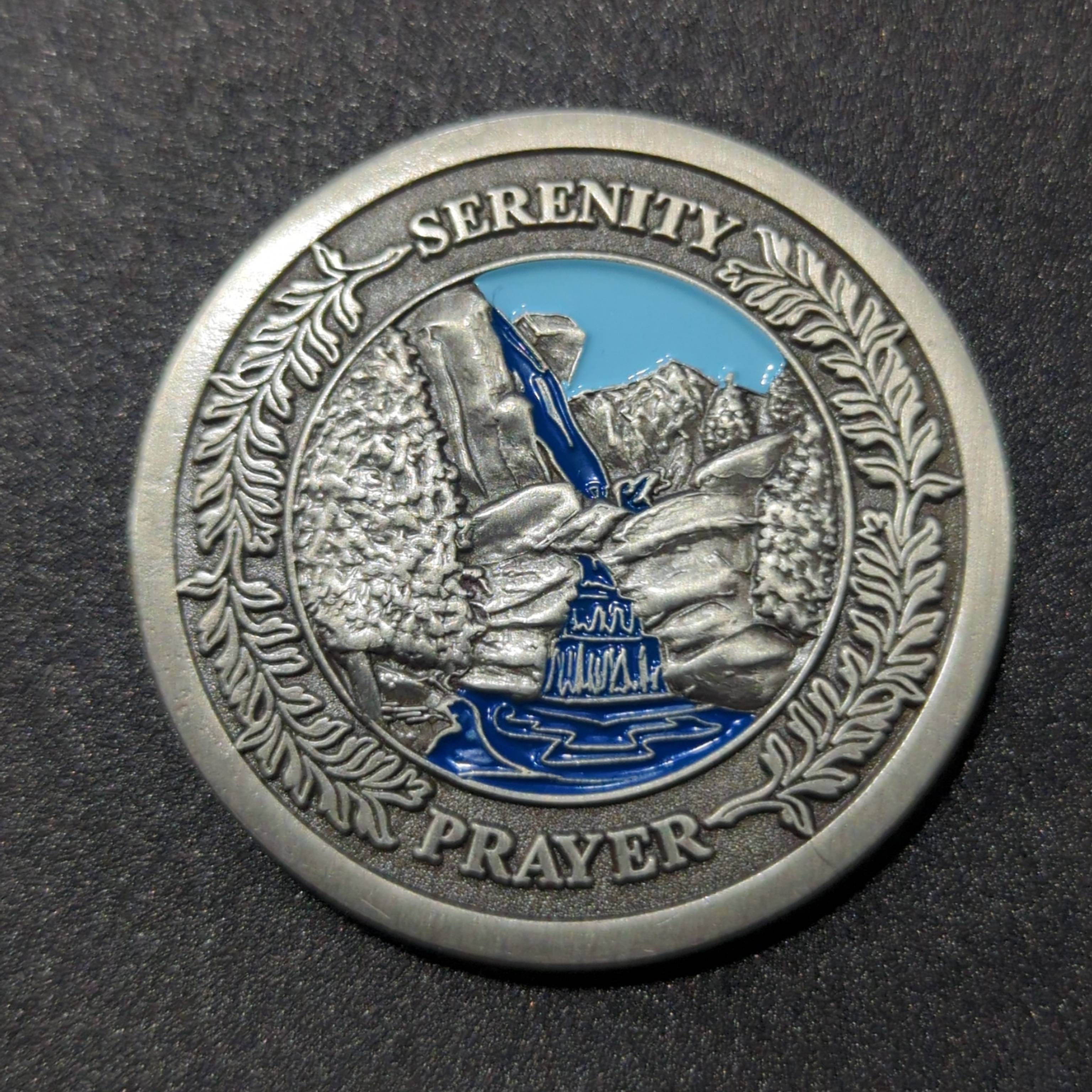 Serenity Prayer — front