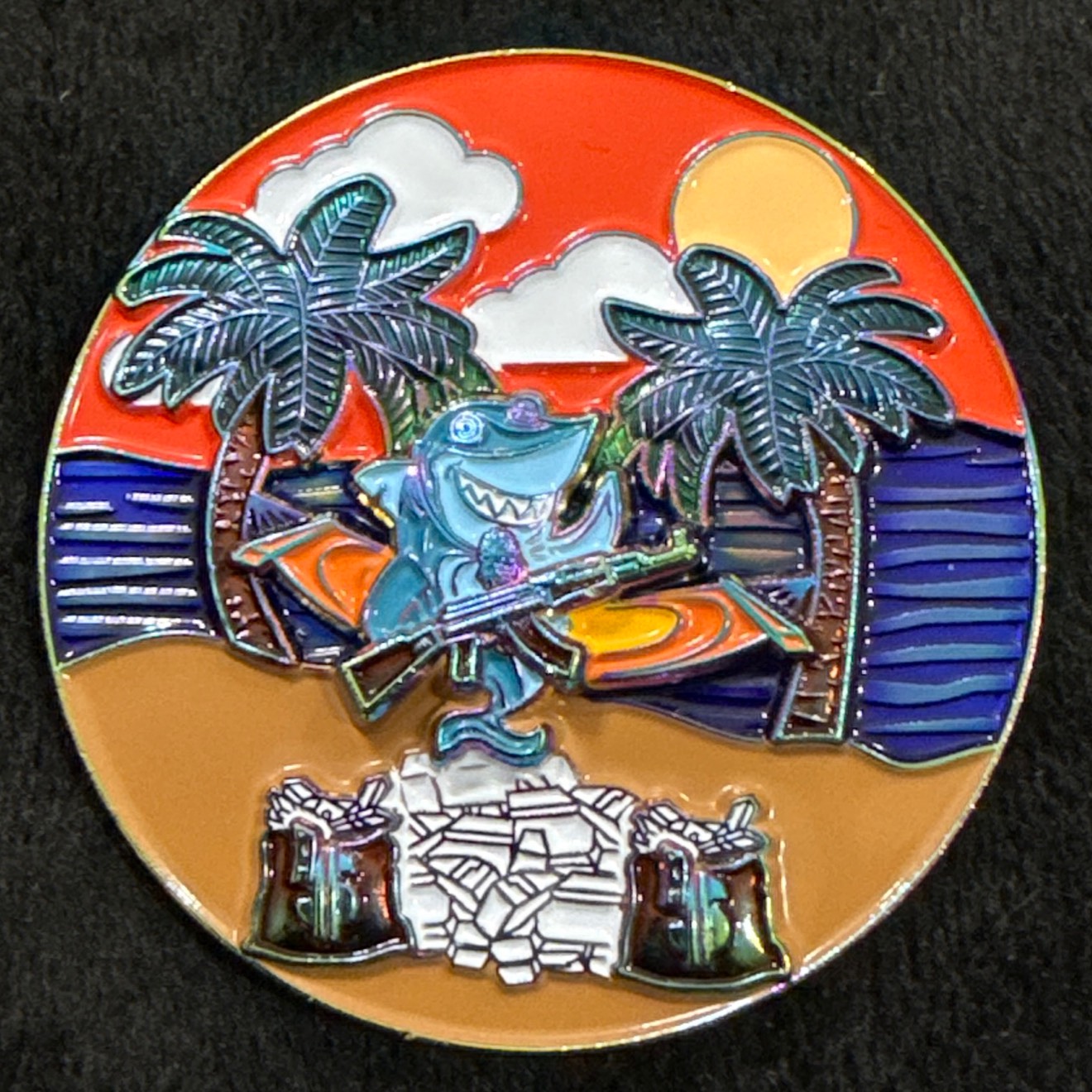 DEA West Palm Beach District Office - Sunset (Oil Slick Variant) — front