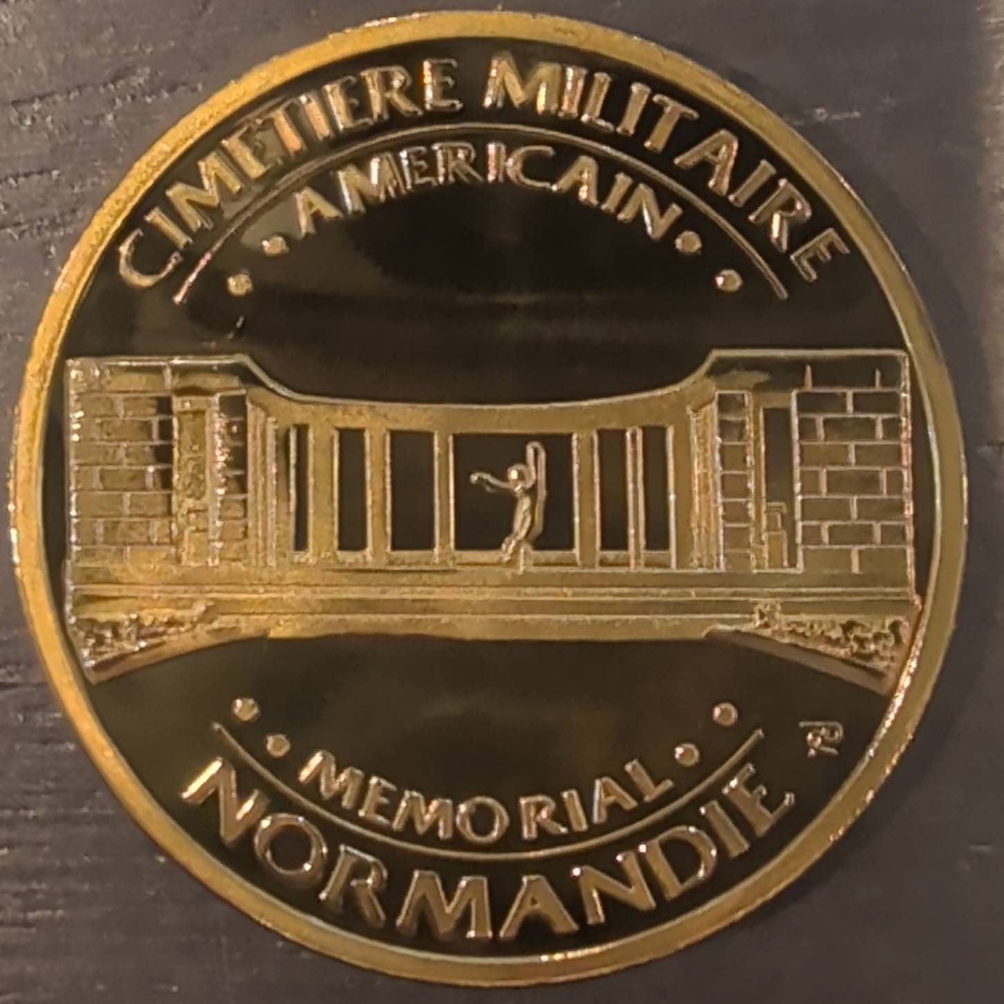 American Forces Memorial Coin — back