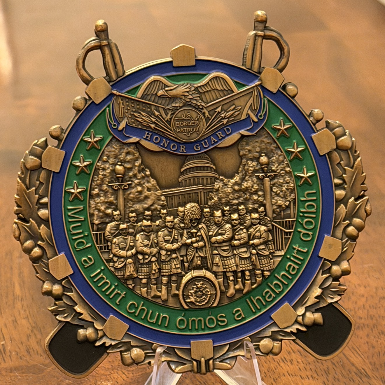 USBP Honor Guard/ Pipes & Drums — back