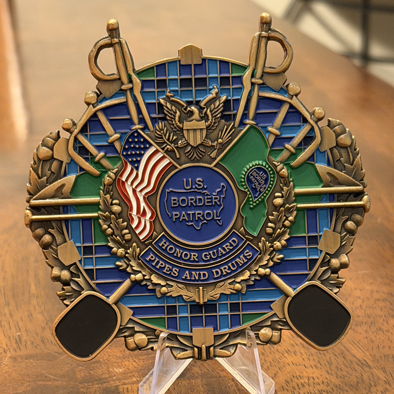 USBP Honor Guard/ Pipes & Drums — front