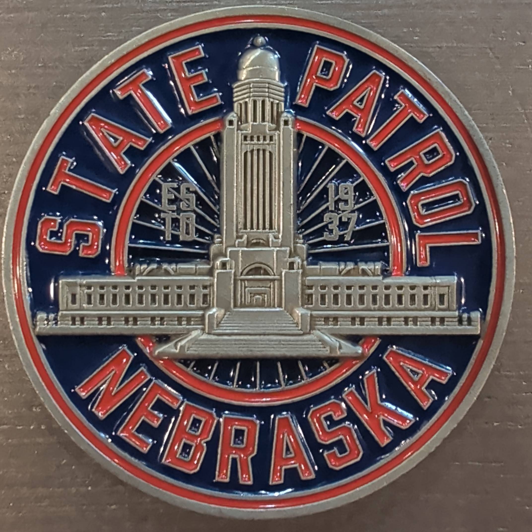 Nebraska State Patrol Troop D — front