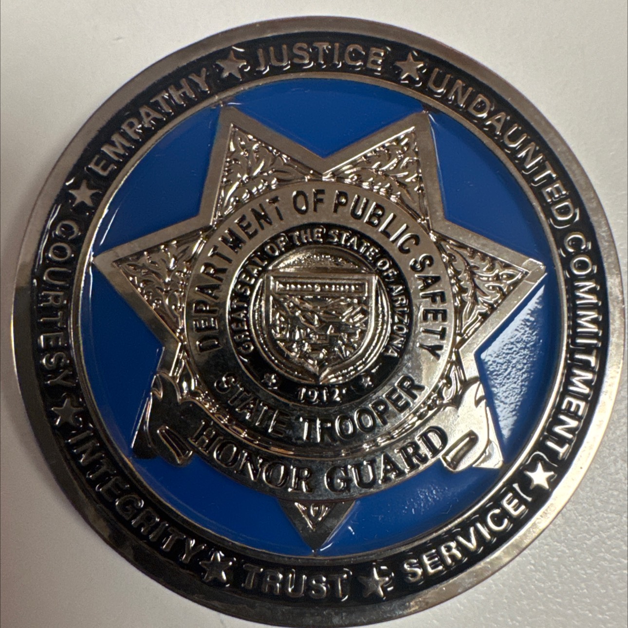 Arizona Department of Public Safety Honor Guard — front