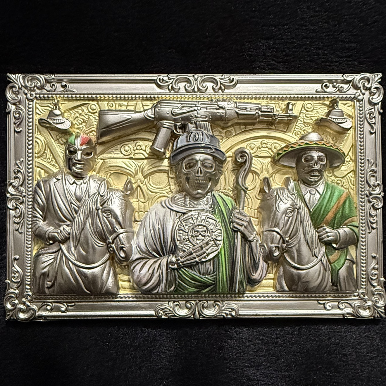 Operacion Narco #3 (Silver Variant) — back
