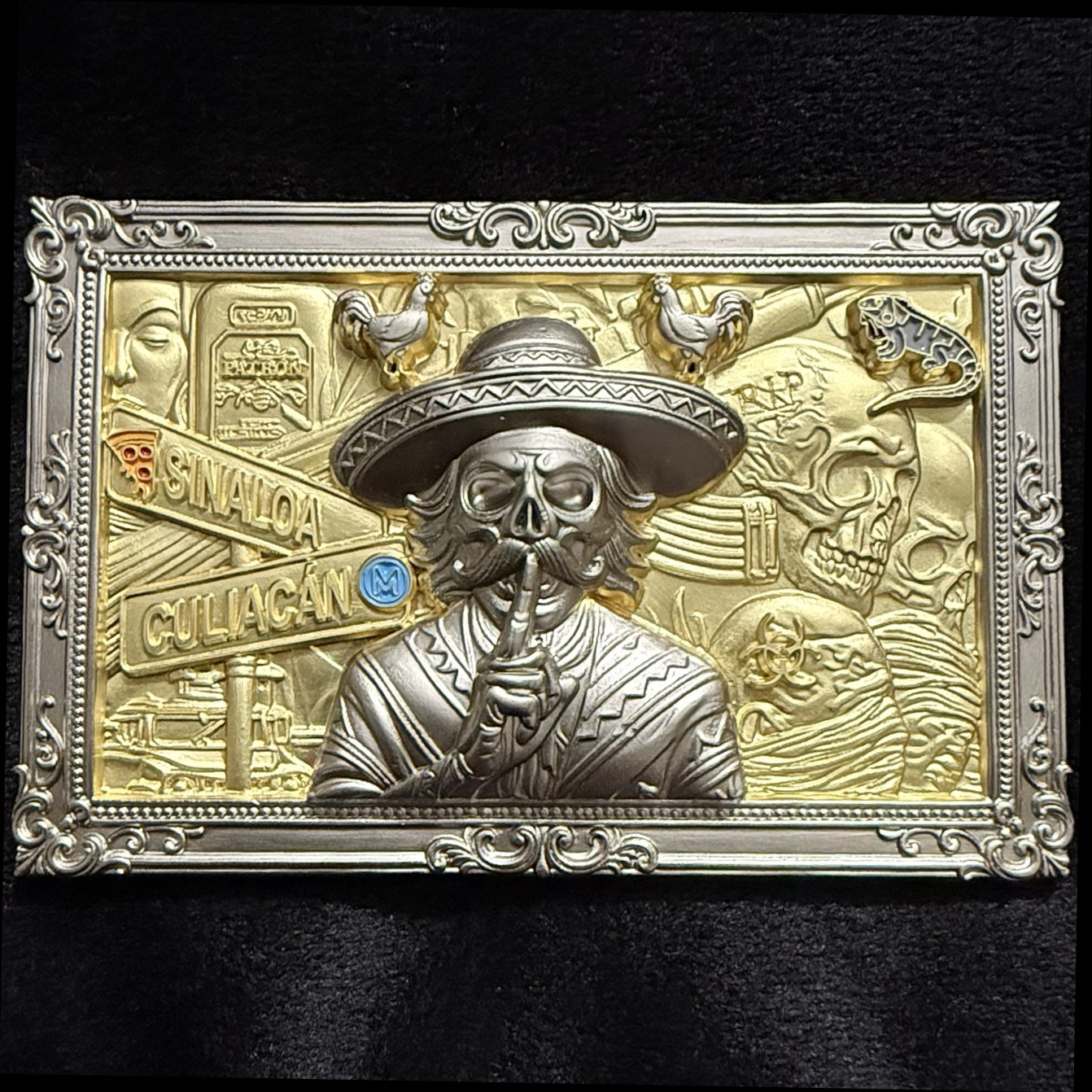 Operacion Narco #3 (Silver Variant) — front