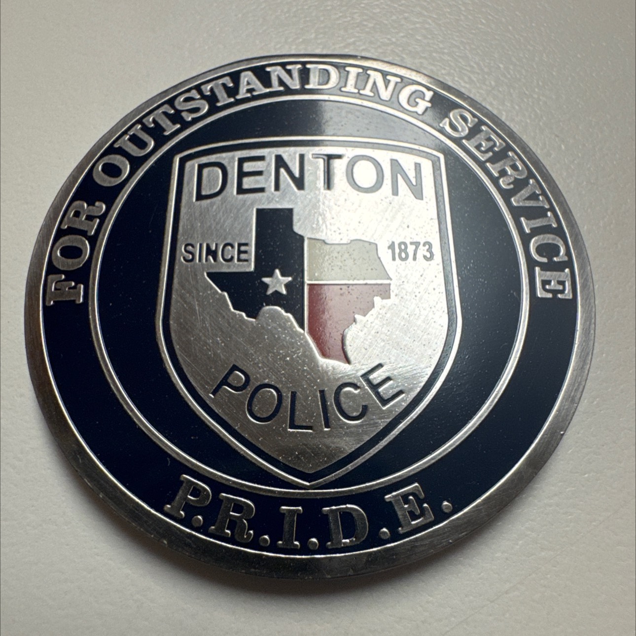 Denton Police Department — back