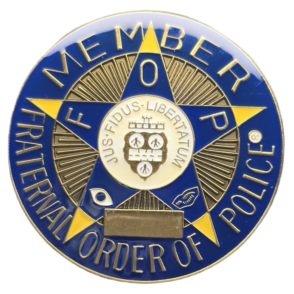 Elect chuck Canterbury national President FOP coin. — front