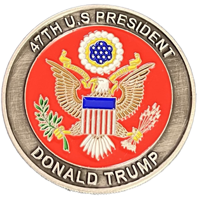 Essex Police 47th U.S President Donald Trump Challenge Coin