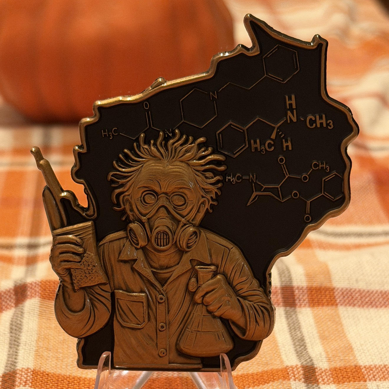 Wisconsin DRE (gold) — front