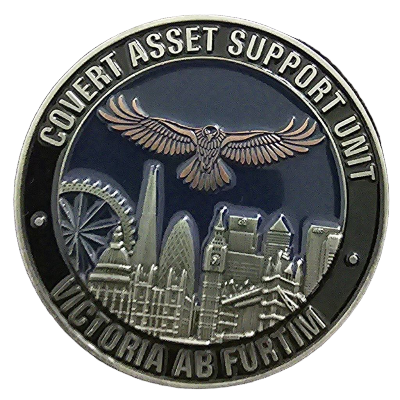Covert Asset Support Unit & Counter Terrorism Command Challenge Coin