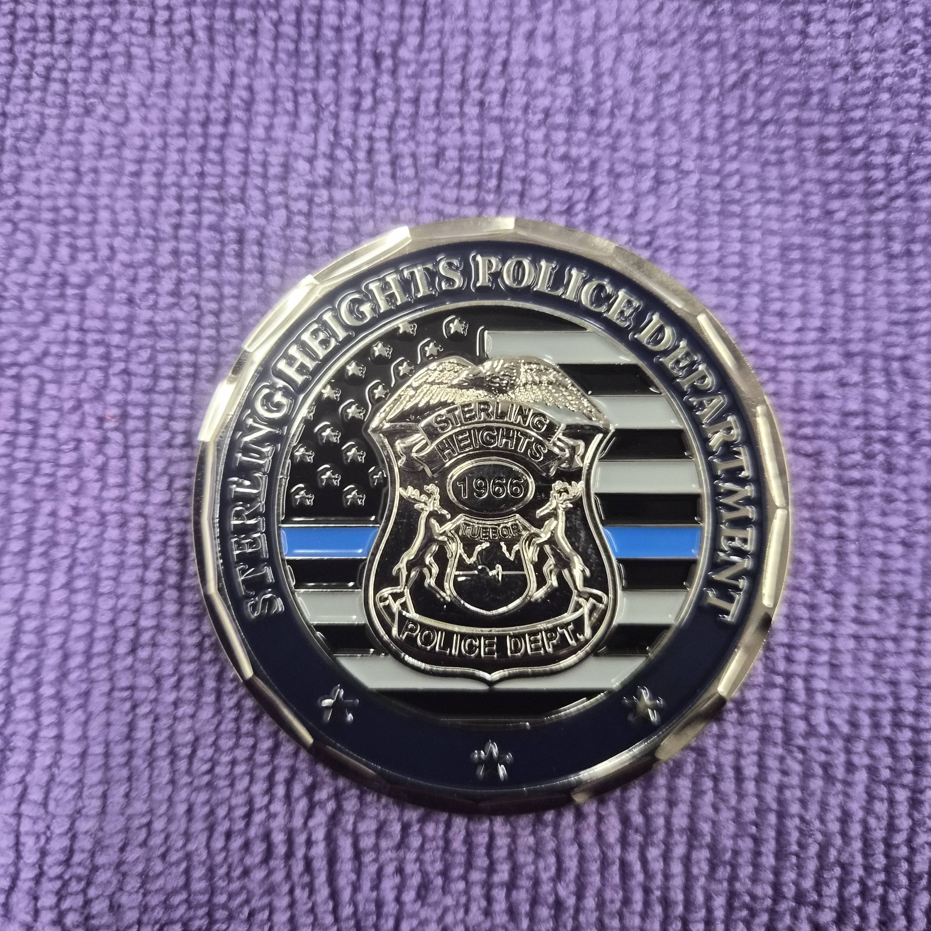 Sterling Heights Police — back