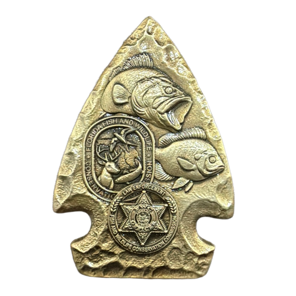 Bradford Clay Arrowhead Gold — front