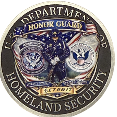 US Homeland Security Honor Guard Detroit