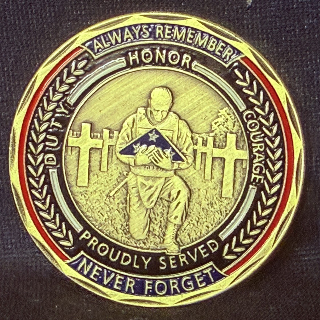 Veteran — back