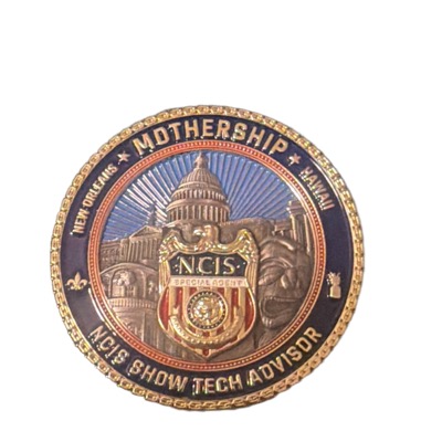 Ncis tv show tech advisor crew coin