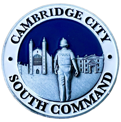 Cambridge City South Command & Cambridgeshire Constabulary Challenge Coin