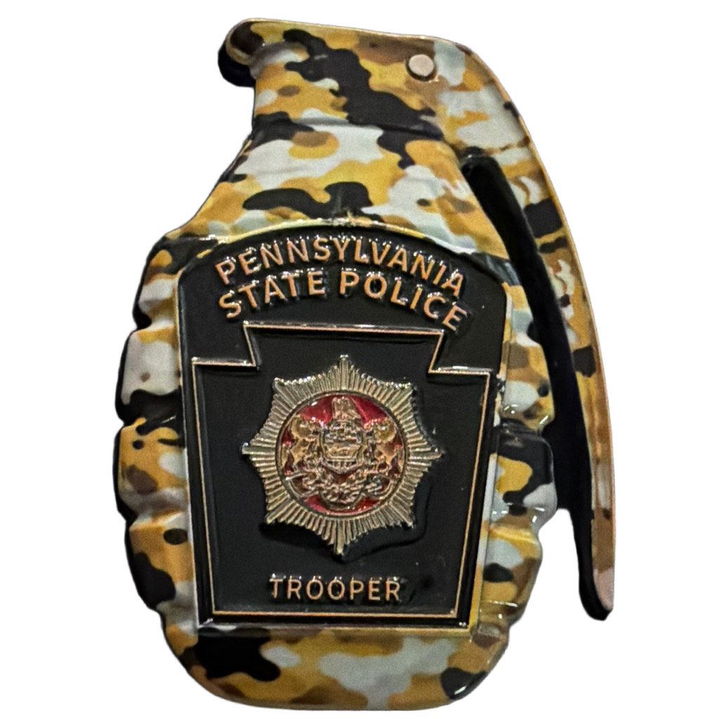 Pennsylvania State Police Grenade Camo — front