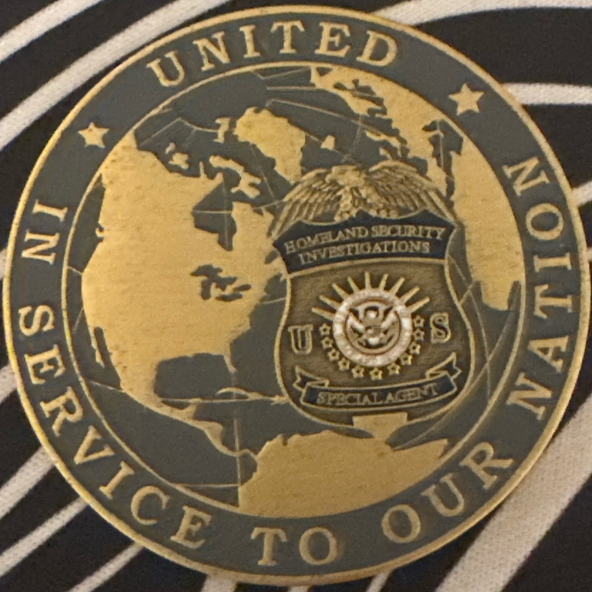 ICE Trading Coin — back