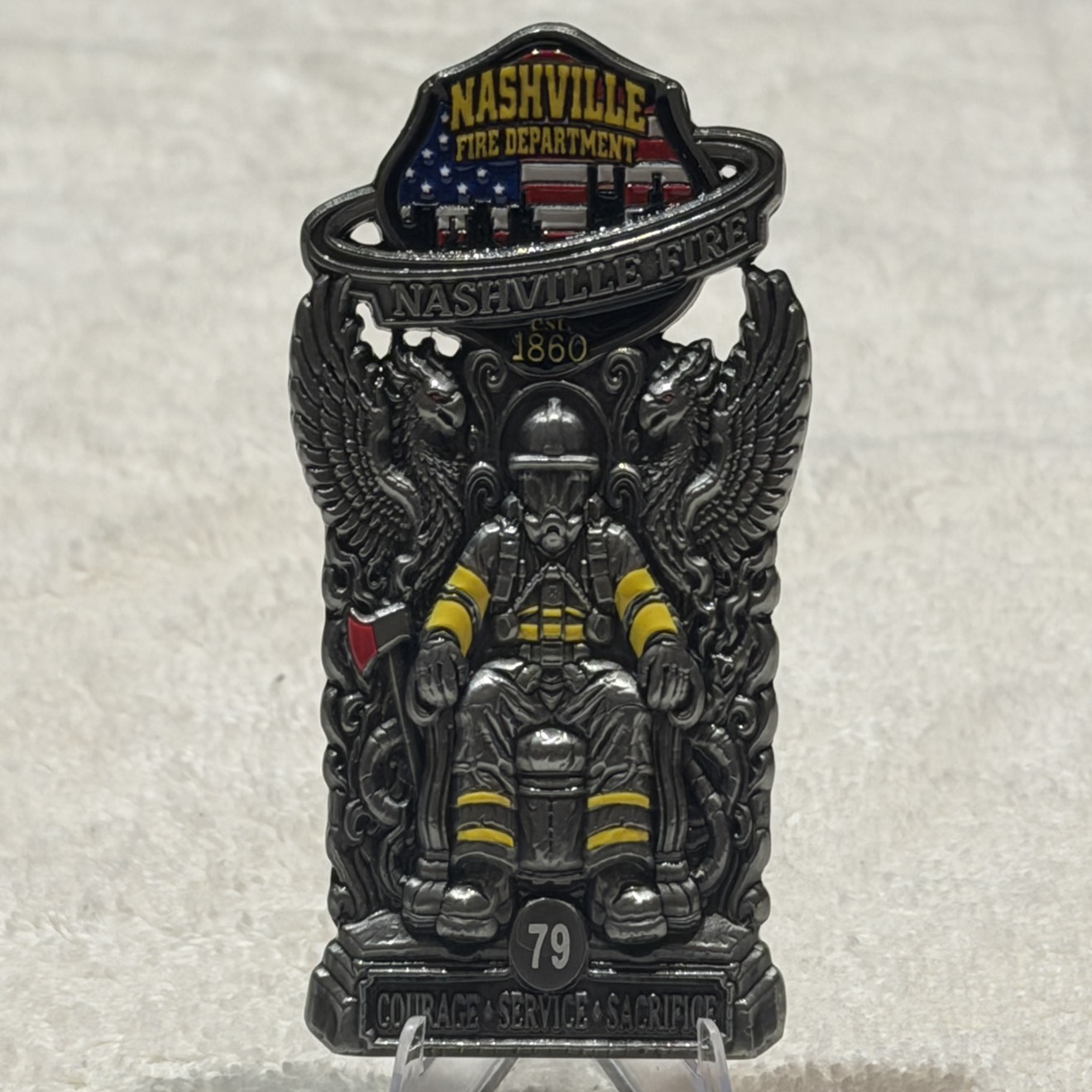 Nashville Fire Department — back