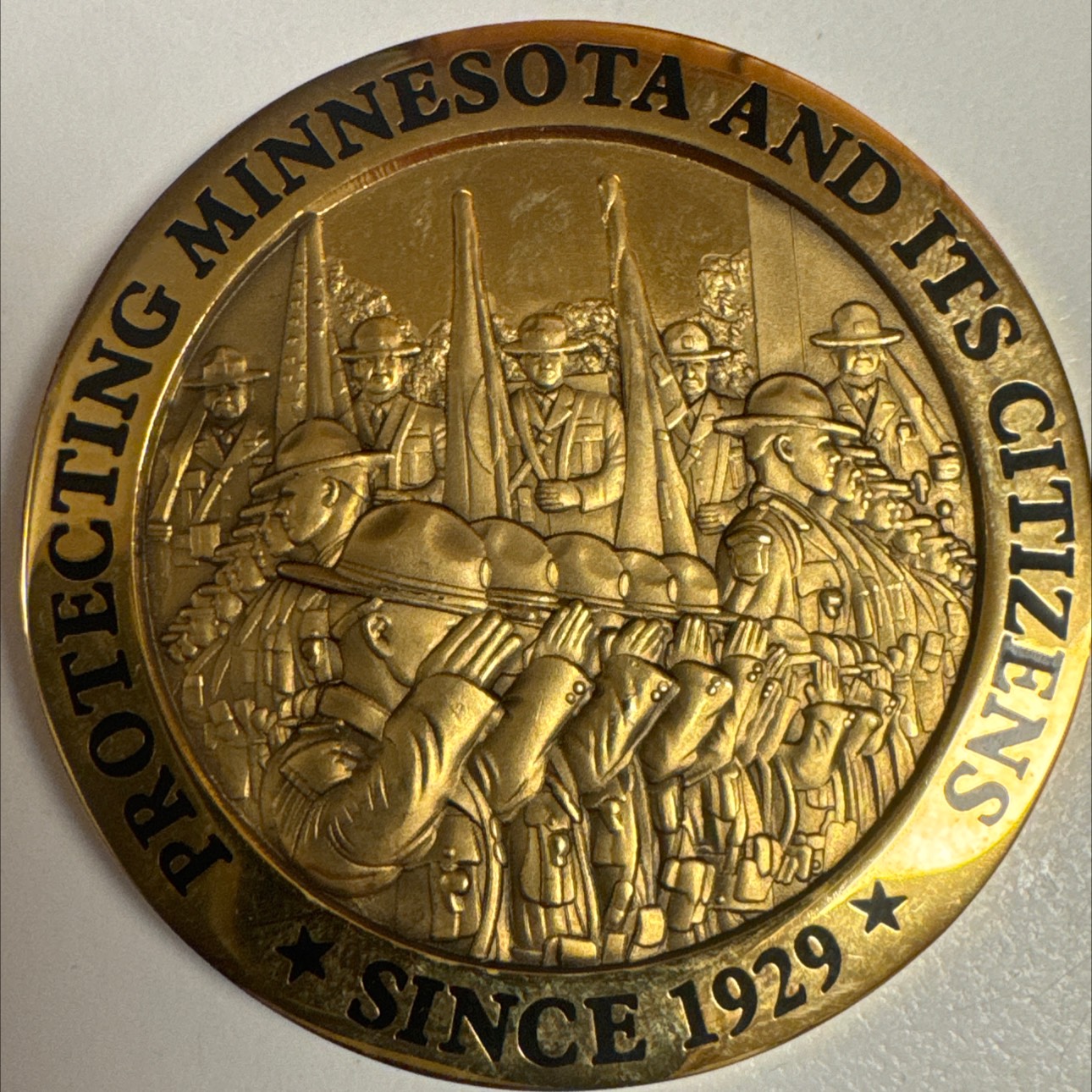 Minnesota State Patrol Honor Guard — back