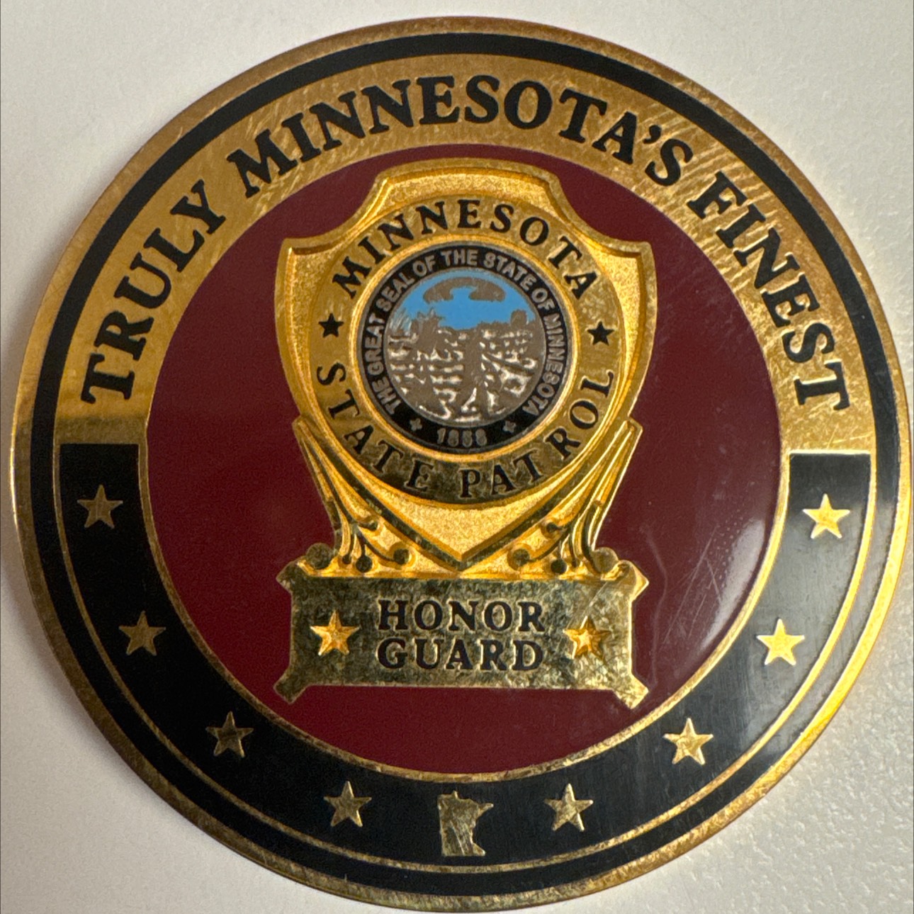 Minnesota State Patrol Honor Guard — front