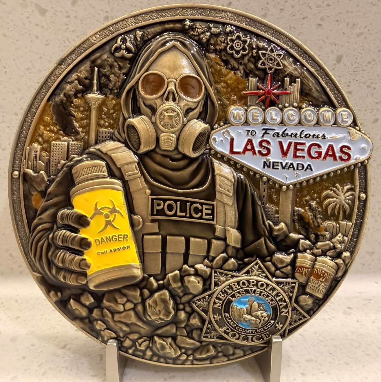 Las Vegas MPD ARMOR Trump Tower Bombing — front
