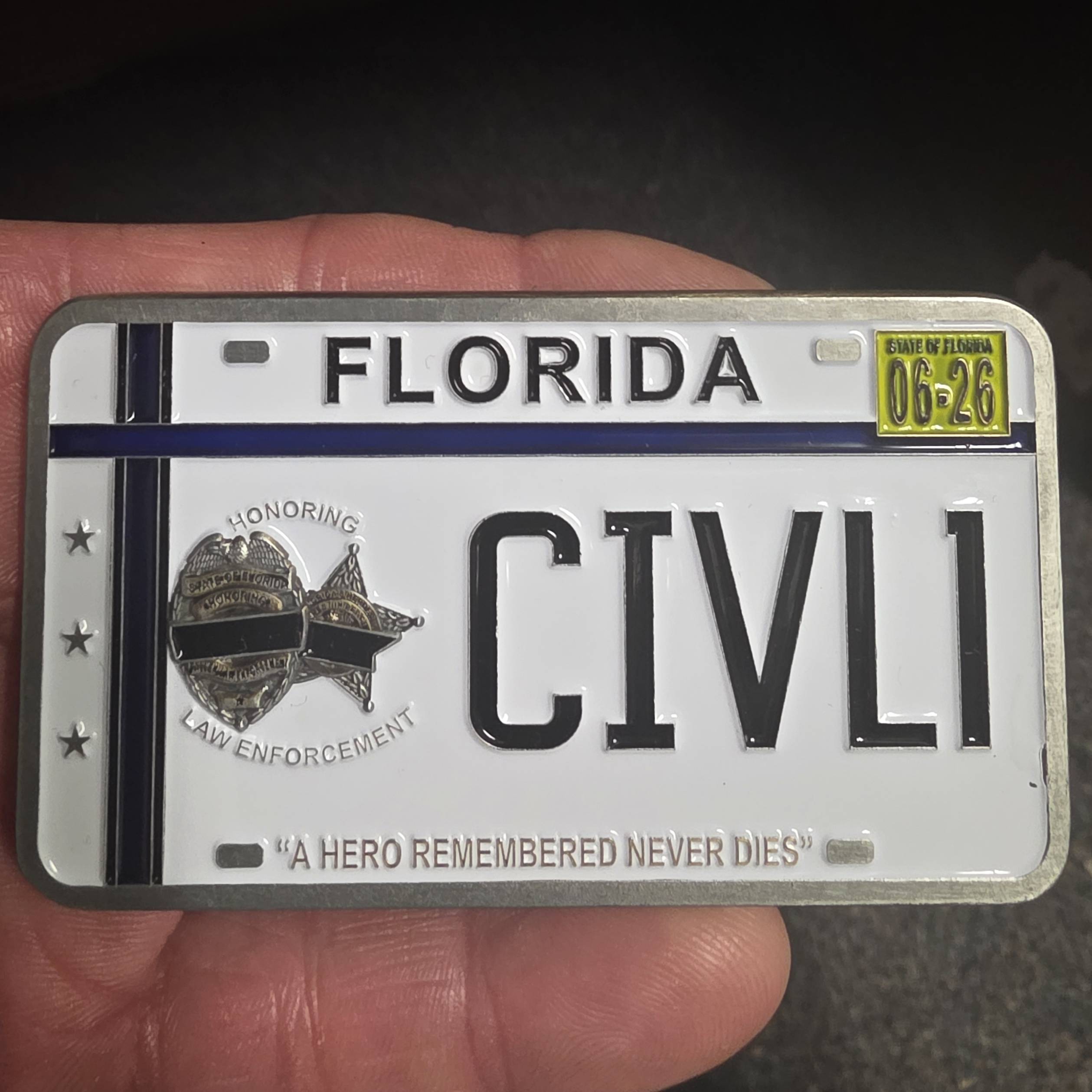 Civil Terry EOW. RAZ EOW. — front